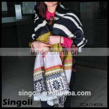 Fashio Trendy 2015 Spring Ladies Bohemia Weave Scarf photo-3