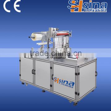 semi-automatic transparent film 3D packing machine