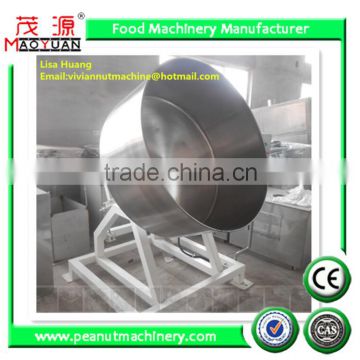 top quality stainless steel seaweed peanut coating equipment with CE manufacture