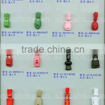 Plastic Cord End Clips, Cord Locks for travelling bag, handbag and clothing