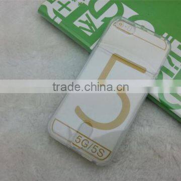 Ultra Thin for Iphone 6 Case Transparent TPU Cases With Card Slot
