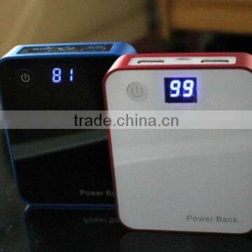 2013 popular emergency phone charger 8800mAh