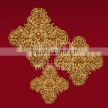 Clerical Set Crosses handmade tirtiri gold