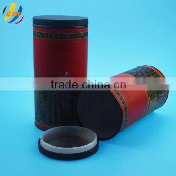 Latest new design cylinder paper box container for tea packing