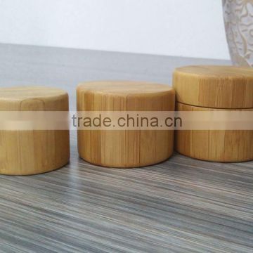 15ml/30ml/50ml Cosmetic Glass Cream Jar with Wooden