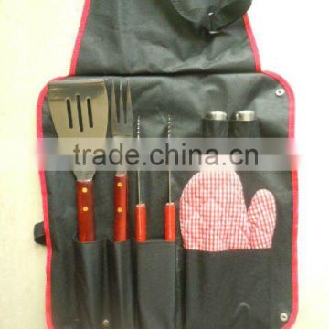 7pcs APRON BBQ SET / BBQ TOOLS