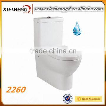 Washdown One Piece Toilet Popular Design Porcelain Sanitary Ware Toilet Bow