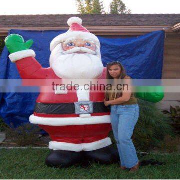 2012 hot sale giant inflatable christmas santa