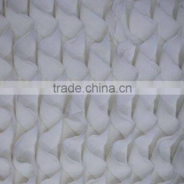 2014 Newest Mesh botton chiffon streak Fabric embriodery #201