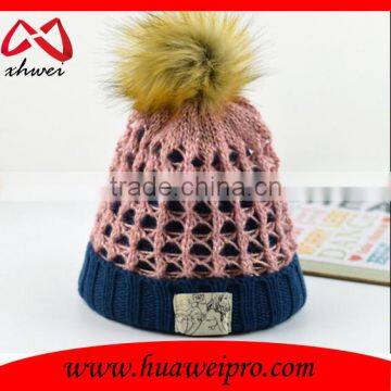 2015 Latest Girl Winter Beanie For Women Warm Cotton & Acrylic Caps Knit Hat Beanie