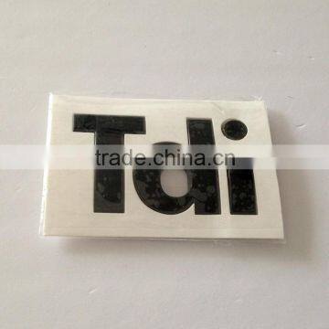 High Quality 3D Self-adhesive ABS Plastic Chrome Letterings for Cars photo-2