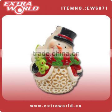 christmas ceramic decorative napkin holder