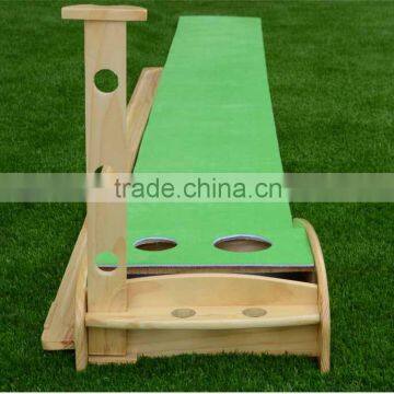 Solid Wood Indoor Mini Golf Putting Trainer