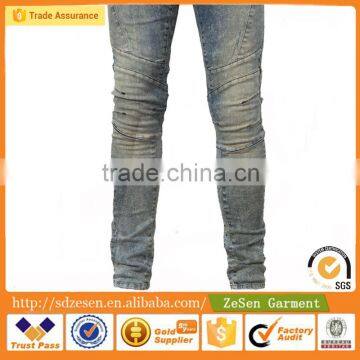 Latest Fashion Hot Pants Blue Denim Wholesale Men Plus Size Denim