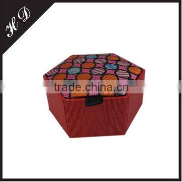 Wholesale Promotional Cheap Small Individual Fancy Travel Cufflink Gift Box photo-4