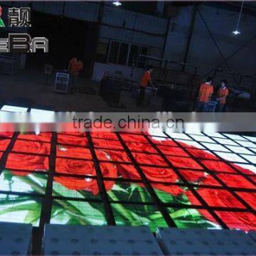 Patent Super Slim outdoor P10 Display LED dance floor