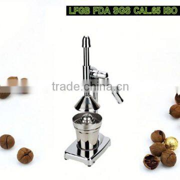 luxury Durable Aluminum manual fruit juicer by hand