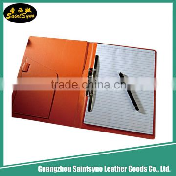 Conference A4 Document Leather File Folder for Interview conference a4 file folder