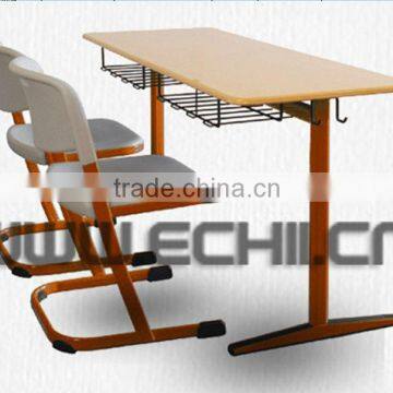 School metal table and chair set/Student desk and chair/Classroom furniture/School furniture desk and chair