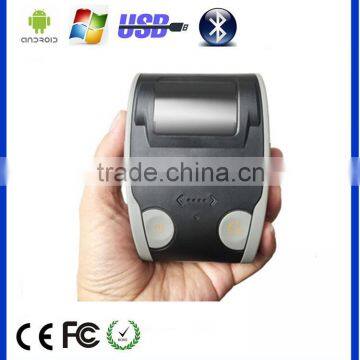 QS5806 Battery powered mini thermal receipt portable printer support android and IOS