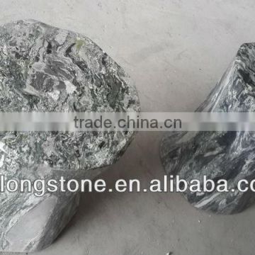 Green Granite Stone Chair