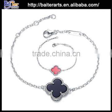 925 Sterling Silver Heart Shape Amethyst Box Chain Heart Bracelet photo-4