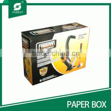 Unfoldable printed corrugated paper box for wholesale