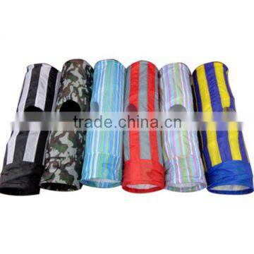 Popular pet playing Tunnels in 170T polyester material single tunnel for cat dog rabbit kittens&chickens..LOVE IT!