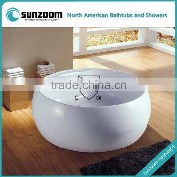 cUPC round acrylic hot tub,good quality bathtub,bathing tubs