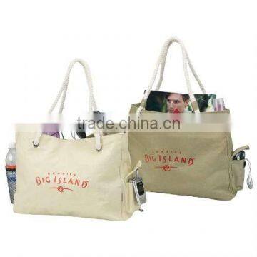 Promotional Cotton Canvas Bag With Cotton Ropes