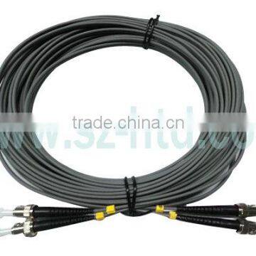 ST/UPC-ST/UPC 2.0mm Duplex 3M Armored Fiber Optic Patch Cord