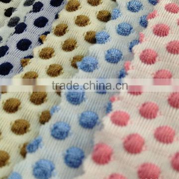 dots bumps Jacquard knitting fabric for garment