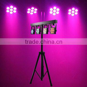 7x10w RGBW 4 IN 1 rgbw LED Par Kit Light Par 64 LED Par Bar