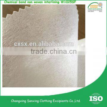100% Polyester Fusing Impregnating Nonwoven Interlining Fabric photo-2