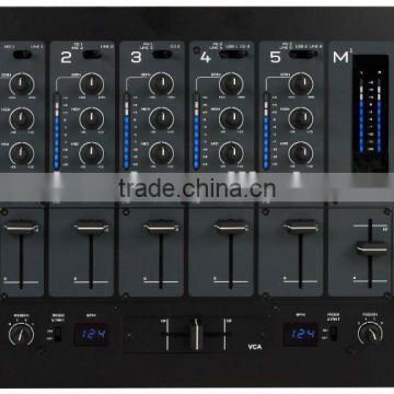 Professional audio dj mixer