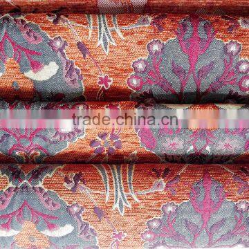 Chenille jacquard woven sofa covers fabric