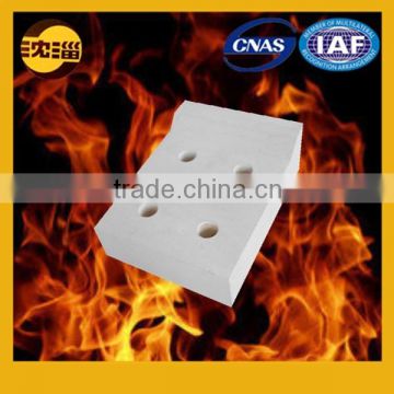 Glass furnace big bottom block of tin bath fireclay brick