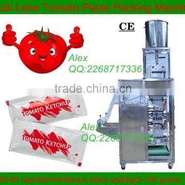 Multi Lanes Ketchup Small Sachet Packing Machine/ Tomato Paste Sachet Packing Machine