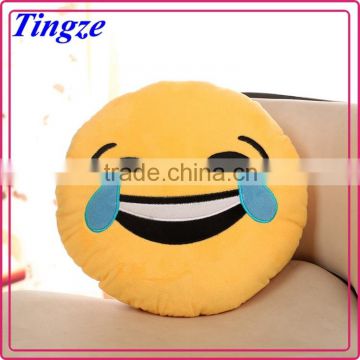 Newest emoji pillow Emoticon plush emoji pillow Custom whatsapp emoji pillow