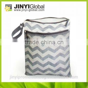 2014 hot sale cosmetic bag with special zipper/mesh zipper pouch, small plastic mesh bag