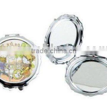 two side metal cosmetic mirror