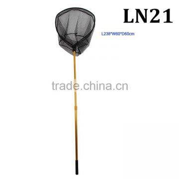 Extension handle landing net