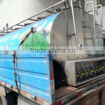 Fresh milk transport vessel