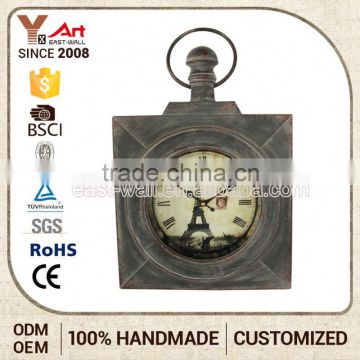 Highest Quality Craft Art Mdf Parking Clocks Zone Wall Clock