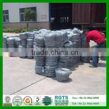 ISO9001 Factory Galvanized Barbed Wire photo-6