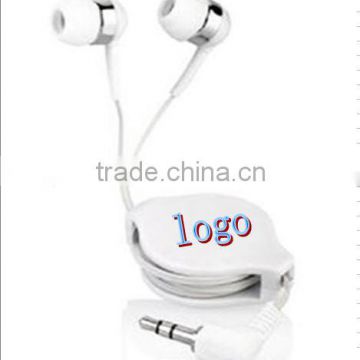 portable promotional retractable earphone design and earbuds for mp3                        
                                                Quality Choice