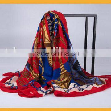 140*140cm Saber Dance Pattern Silk Scarf/scaves/stole/shawl photo-6