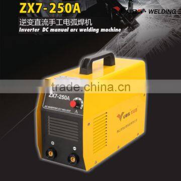 China High frequency Mini IGBT inverter Manual Metal arc electric welding machine ZX7-250A