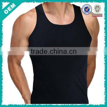 Sleeveless Black Shirt/Top Big and Wide Singlets /Sports Singlets (lyt010133)