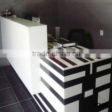 Hand Curved Reception Counter Beauty Salon Reception Desks photo-6